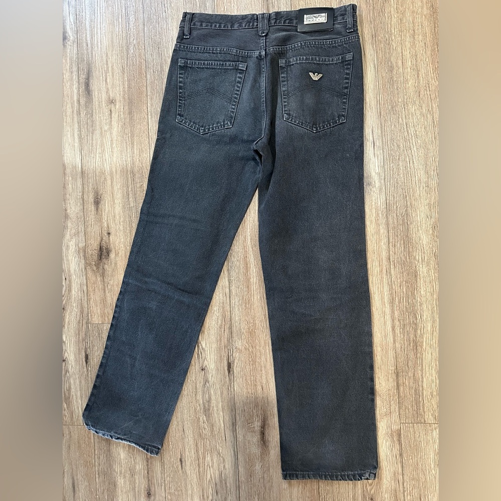Men's Black Armani Jeans